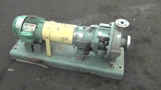 Used Flowserve Durco Mark 3 Centrifugal Pump Stock 44801021 [upl. by Arinayed846]