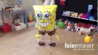 Spongebob Airwalker Ballon von feiermeiercom [upl. by Lanctot933]