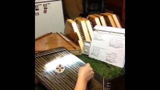 Brooks Hill Music Low Model Plucked Hammered Psaltery 1 of 4 [upl. by Iras246]