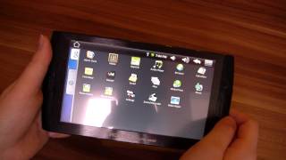 Archos 7 Home Tablet Unboxing English [upl. by Annairdna]