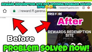 Free fire Reward redemption site Not Opening Problem Solved NowFF Reward Site Forbidden Problem [upl. by Adlemi]