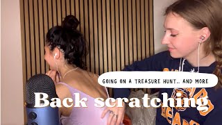 ASMR  Back Scratching Going On A Treasure Hunt 🙌🏽✨ [upl. by Laws]