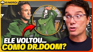 ROBERT DOWNEY JR ESTÁ DE VOLTA COMO DR DESTINO NO UCM [upl. by Vicky698]