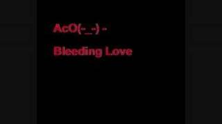 Aco  Bleeding Love Remix [upl. by Hauhsoj]