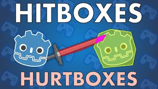 How to Implement Hitboxes and Hurtboxes in Godot  Area2D Tutorial [upl. by Antipas]