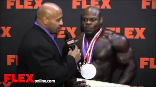 Kai Greene Reflects on the 13 Mr Olympia [upl. by Aynav]