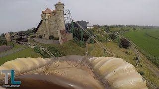 1066 Coaster Jour Parc de Festyland 2018  On ride POV [upl. by Nwotna]