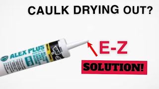 KEEP CAULK FROM DRYING OUT [upl. by Pouncey]