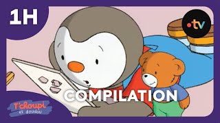 ⭐ TChoupi et Doudou ⭐ 1h  COMPILATION de dessins animés pour enfants [upl. by Nylyak95]