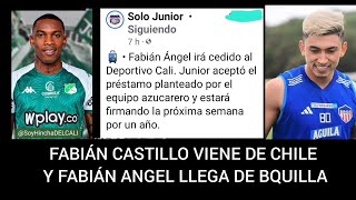 FABIÁN CASTILLO SE UNE A LA GRAN BANDA CALEÑA DE DEPORTIVO CALI✅️💚👏2024👍10 Y 14 HAY 2 AMISTOSOS⚽️ [upl. by Nigel]