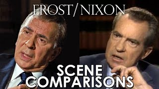 FrostNixon 2008  scene comparisons [upl. by Hoehne615]