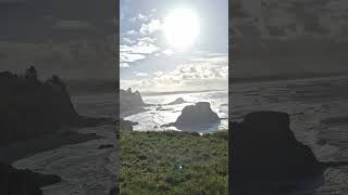 Upper trail by Yaquina Head Lighthouse Newport Oregon [upl. by Bernadette]