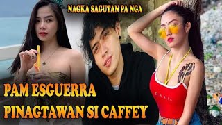 CAFFEY NAMINDANG AT PAM ESGUERRA NAGKASAGUTAN  PAM ESGUERRA TINAWANAN LANG SI CAFFEY [upl. by Naesal]