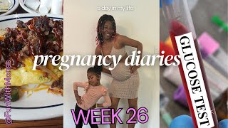 26 Weeks Pregnant  Glucose Test  IHOP Pregnancy Vlog [upl. by Anestassia660]