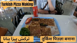 How to Make Turkish Pizza Pide or Lahmacun  awanjaved [upl. by Iror]