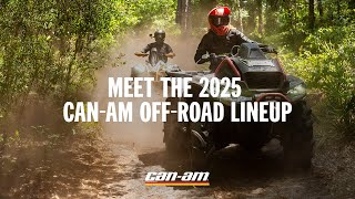 Unveiling the 2025 CanAm Lineup New OffRoad Vehicles ATVs amp SxS Revealed [upl. by Mayberry]