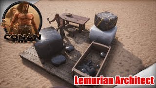 Conan Exiles Lemurian Architect mod [upl. by Eerac332]