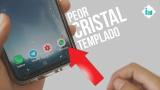 El peor cristal templado para Samsung Galaxy S8 [upl. by Aseram]