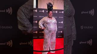 Latrice Royale arrives at the 35th GLAAD Media Awards in New York glaadawards dragrace werehere [upl. by Supmart201]