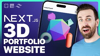 Create a Stunning 3D Animated Portfolio Website with Nextjs 14 Threejs GSAP and Prismic [upl. by Ras]