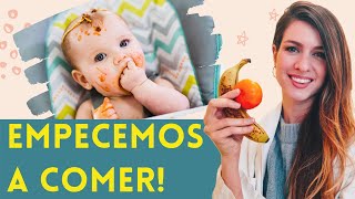 CÓMO EMPEZAR a dar de COMER a un BEBÉ PARTE 1 DE 3 [upl. by Byrd409]