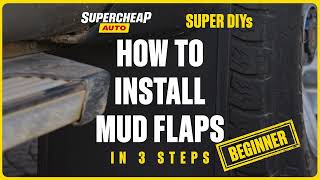 How To Install Mud Flaps  SUPER DIYs [upl. by Ansilme]