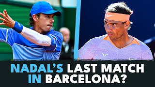 Rafael Nadal vs Alex de Minaur Highlights  Barcelona 2024 [upl. by Akciret]