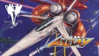 Classic Game  Axelay by Konami SNES [upl. by Karab267]