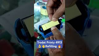 how to Refill Trodat Printy 4913 trodat inkrefill trending viral shorts [upl. by Horgan]