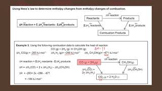 Measuring Enthalpy change of solution and combustion IAL As Chemistry Unit 2 Lecture 4 [upl. by Natalia251]