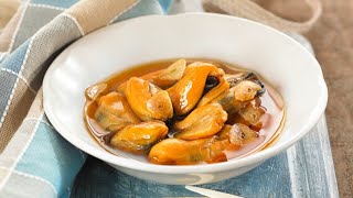 Recette  Moules à l’escabèche [upl. by Kingsley]