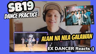 SB19  SUNDIN ANG PUSO  Dance practice  EX  DANCER REACTION [upl. by Khoury73]