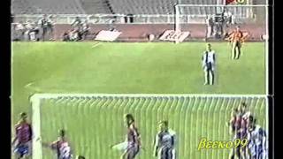 Barcelona Vs Atletico Madrid Spanish Super Cup 1996 part 16 [upl. by Haymo563]