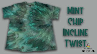 Tie Dye Designs  Mint Chip Twist Incline Ice Dye [upl. by Kliment186]