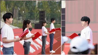 at school 6 SEP 2023  Patrick 尹浩宇 entrance ceremony l แพทริค PatrickFinkler patrick [upl. by Ytnom]