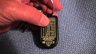 Nukalert  Keychain Size Geiger Counter Radiation Dosimeter [upl. by Bates]