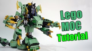 Lego Ninjago Set 70612 alternate build Garmadons Serpent Mech [upl. by Seana198]