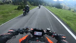 Chill Groupride from Pontebba  Nassfeld  KTM SUPERDUKE 1290R 4K goprohero7 superduke1290r [upl. by Aggappera]