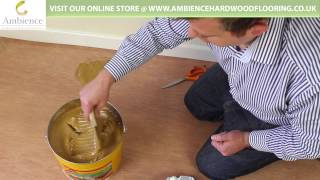 Sikabond T54  54 Wood Floor Adhesive how to use [upl. by Wolsky]