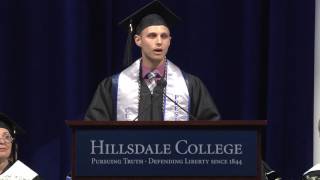 2016 Senior Class President Nick Browns Commencement Speech [upl. by Sumer]