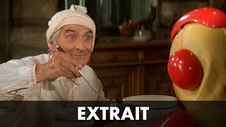 LA SOUPE AUX CHOUX  Extrait 2  Louis de Funès  Jacques Villeret [upl. by Borman726]