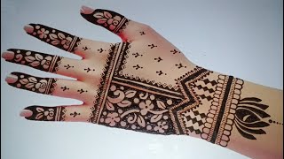 simple mandala mehndi design  full hand mehendi designs  মেহেদী ডিজাইন  Bridal mehndi  Mehndi [upl. by Ffilc813]