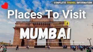 Places To Visit In Mumbai  Mumbai Darshan  Mumbai Tourist Places  Mumbai Trip mumbai [upl. by Isolda]