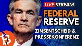 🔴 FED ZINSENTSCHEID LIVE  Bitcoin Live Analyse  SP500 Gold Nasdaq [upl. by Etnoved874]