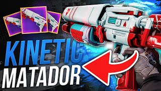 We Got a Craftable Kinetic Matador in Destiny 2 now  Someday [upl. by Ydderf]