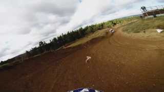 Motocross in Rottleben Training  90Florian Trautmann [upl. by Antonius441]