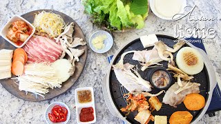 Samgyeopsal Dinner Table at Home [upl. by Nnyliram]