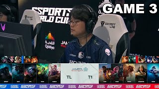 EWC Semifinals  T1 vs Team Liquid  Game 3 [upl. by Frick]