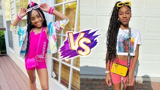 Khalani Simon VS Amyah Bennett Family Flaws And All Natural Transformation 🌟 2023  From 0 To Now [upl. by Clemence237]