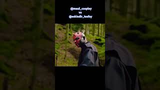 Maul Cosplay vs Eskindir Tesfay maulcosplay1094 EskindirTesfay in Action [upl. by Elleynod728]